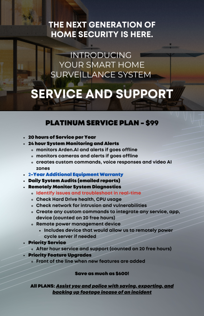 Platinum Service and Support Plan - Jetsons Living